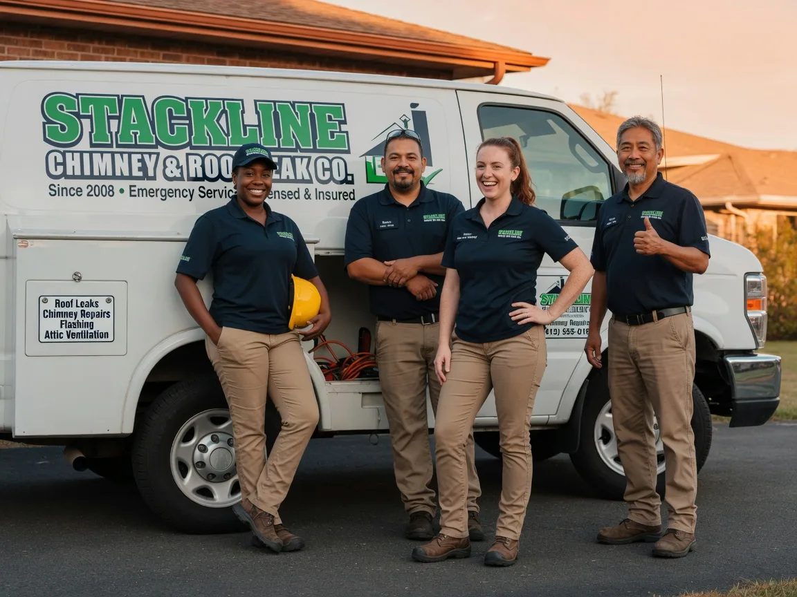 Chimney flashing repair company in Danville, WA